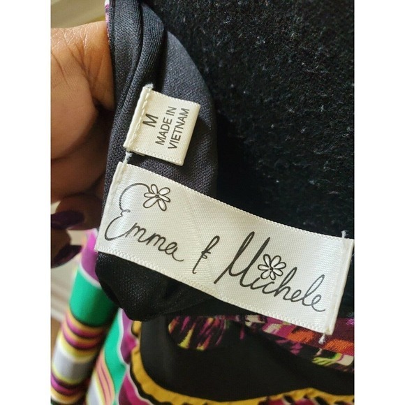 Emma & Michelle Medium Halter Tie Maxi Dress - Picture 9 of 12